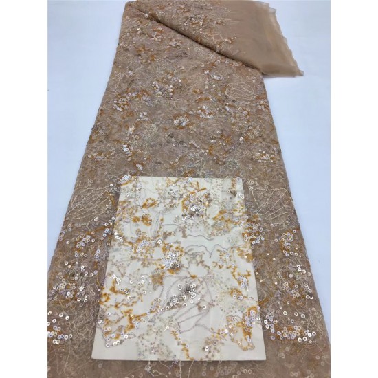 Sparkly Sequins Tulle Lace Latest African Fabric Nigerian French Material With Shinny for Party or Fashion Dress Sparkly Sequins Tulle Lace Latest African Fabric Nigerian French Material With Shinny for Party or Fashion Dress