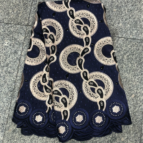 Nigerian Cotton lace fabric high quality lace 2020 swiss voile lace fabric embroidered african dry lace for wedding CP030 Nigerian Cotton lace fabric high quality lace 2020 swiss voile lace fabric embroidered african dry lace for wedding CP030