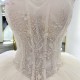 Julia Kui 100% Real Photo Strapless Ball Gown Wedding Dresses 2021 With Rhinestones And Pearls Tulle Skirt Julia Kui 100% Real Photo Strapless Ball Gown Wedding Dresses 2021 With Rhinestones And Pearls Tulle Skirt