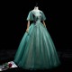 Green Quinceanera Dress 2021 Short Bat Sleeve Party Dress Luxury Lace Ball Gown Vintage Homecoming Dresses Vestidos Green Quinceanera Dress 2021 Short Bat Sleeve Party Dress Luxury Lace Ball Gown Vintage Homecoming Dresses Vestidos