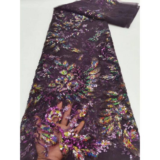 (5yards/pc) Excellent embroidered tulle lace Sky blue African French net lace fabric with sequins for party dress FZZ131 (5yards/pc) Excellent embroidered tulle lace Sky blue African French net lace fabric with sequins for party dress FZZ131