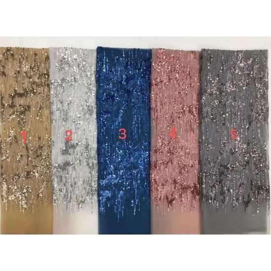New Design Sequin Embroidery French tull Mesh African Sequin Lace bead embroidery Nigeria Fabric Gown WeddingParty Dress New Design Sequin Embroidery French tull Mesh African Sequin Lace bead embroidery Nigeria Fabric Gown WeddingParty Dress