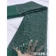 XIYA French 3d beads Lace Fabric 2021 High Quality Embroidery African Net Laces Nigerian Tulle Fabrics In Purple 4168B XIYA French 3d beads Lace Fabric 2021 High Quality Embroidery African Net Laces Nigerian Tulle Fabrics In Purple 4168B