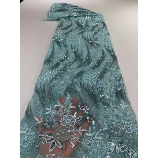 New African lace fabric 2021 high quality Gold Line lace fabric Latest French Cord lace fabric with Sequins for Wedding New African lace fabric 2021 high quality Gold Line lace fabric Latest French Cord lace fabric with Sequins for Wedding