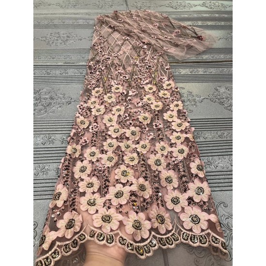 Beauty classic design french lace sequins embroidery tulle lace wedding party dress DIY tulle laces net lace fabric Beauty classic design french lace sequins embroidery tulle lace wedding party dress DIY tulle laces net lace fabric