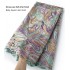 5 yards irregular flowing embroidery Korea Lace Unique African French Lace tulle fabric fantastic celebration cloth