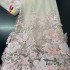 3D Flower Lace Fabric with Beads Embroidery Pink Color Elegant French Nigerian Latest Design Style High Quality