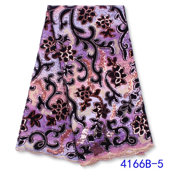 NI.AI Sequins Tissue lace Fabric Emerald Pink Color 2021 African Mesh Wedding Good Price for Dress 4166B NI.AI Sequins Tissue lace Fabric Emerald Pink Color 2021 African Mesh Wedding Good Price for Dress 4166B