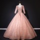Bling Bling Pink Quinceanera Dresses Party Dress Elegant V-neck Lxuury Lace Ball Gown Classic Vestidos Customize Color Bling Bling Pink Quinceanera Dresses Party Dress Elegant V-neck Lxuury Lace Ball Gown Classic Vestidos Customize Color