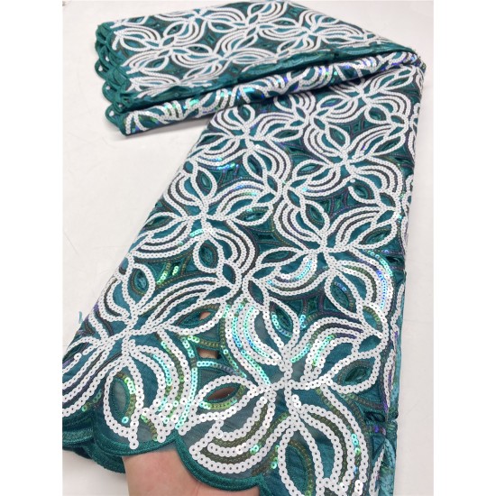 XIYA Luxury Handcut Hole Heavy sequins African Lace Fabric 2021 High Quality Nigerian Women Party Embroidery Lace Fabric XIYA Luxury Handcut Hole Heavy sequins African Lace Fabric 2021 High Quality Nigerian Women Party Embroidery Lace Fabric