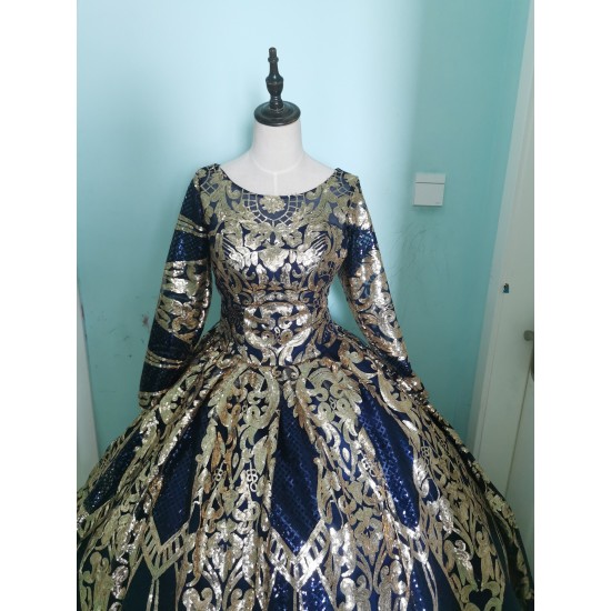 Muslim Dress Luxury Sequin Party Dress Vintage Prom Dress Classic Quinceanera Dress Robe De Bal Vestidos Customize Style Muslim Dress Luxury Sequin Party Dress Vintage Prom Dress Classic Quinceanera Dress Robe De Bal Vestidos Customize Style