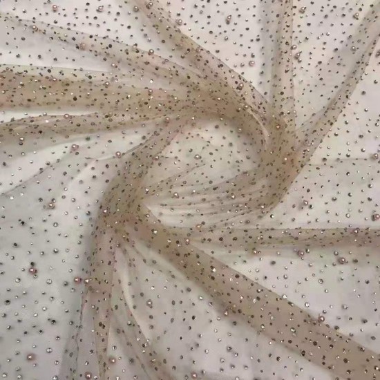 Rhinestone Bubble Beads Tulle Lace Fabric French mesh lace Nigeria lace fabric ladies dresses/party dress wedding design Rhinestone Bubble Beads Tulle Lace Fabric French mesh lace Nigeria lace fabric ladies dresses/party dress wedding design