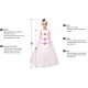 Lace Wedding Dress Princess V-cut 3D Appliques Beach Boho Mother Daughter Clothing Sleeveless Wedding Dress After Lace Wedding Dress Princess V-cut 3D Appliques Beach Boho Mother Daughter Clothing Sleeveless Wedding Dress After