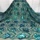 Luxury Sequins Lace Fabrics Emerald Purple Mesh Lace African Fabric Lace with Sequins for Women Wedding Party Dress Luxury Sequins Lace Fabrics Emerald Purple Mesh Lace African Fabric Lace with Sequins for Women Wedding Party Dress