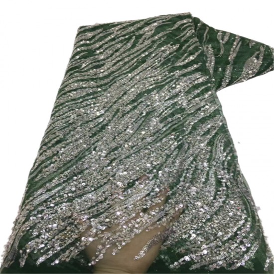 2021 African Sequins Lace Fabric Handmade Sequin Lace Fabric Embroidery French Lace Fabrics For Wedding Evening Party Dress 2021 African Sequins Lace Fabric Handmade Sequin Lace Fabric Embroidery French Lace Fabrics For Wedding Evening Party Dress