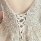Wedding Dresses Illusion O-Neck Short Backless Sequined Beading Embroidery Tulle Lace Luxury Champagne Women Bridal Gown Wedding Dresses Illusion O-Neck Short Backless Sequined Beading Embroidery Tulle Lace Luxury Champagne Women Bridal Gown
