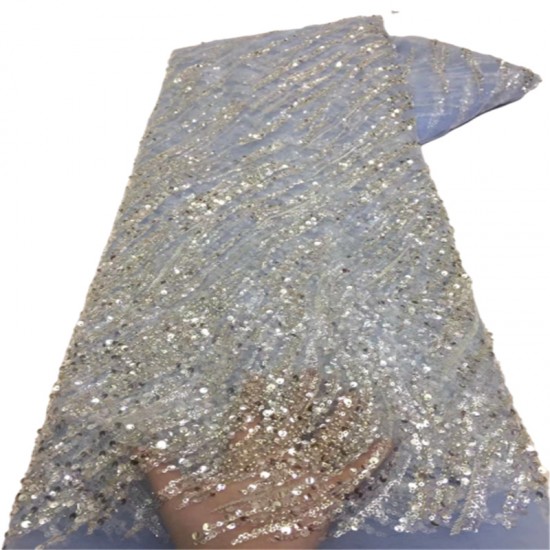 2021 African Sequins Lace Fabric Handmade Sequin Lace Fabric Embroidery French Lace Fabrics For Wedding Evening Party Dress 2021 African Sequins Lace Fabric Handmade Sequin Lace Fabric Embroidery French Lace Fabrics For Wedding Evening Party Dress