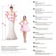 Fantastic Lace Wedding Dresses Backless Tulle Appliques Tassels Gelinlik Vestido De Noiva Robe De Mariee Bridal Gown Fantastic Lace Wedding Dresses Backless Tulle Appliques Tassels Gelinlik Vestido De Noiva Robe De Mariee Bridal Gown