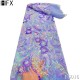 HFX Latest African Lace Fabrics 2021 Party Nigerian Sequin Tull Lace Fabric With Sequins French Mesh Lace Fabric For Dress HFX Latest African Lace Fabrics 2021 Party Nigerian Sequin Tull Lace Fabric With Sequins French Mesh Lace Fabric For Dress