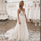 Princess Wedding Dress Bohemian Rustic Boho Civil Sweep Train Bridal Gown Sleeveless Spaghetti Strap Beach Elegant For Women Princess Wedding Dress Bohemian Rustic Boho Civil Sweep Train Bridal Gown Sleeveless Spaghetti Strap Beach Elegant For Women