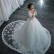 Wedding Dresses 2020, Wedding Dress With Cut In To Elegant Suknia Slubna, Tulle Wedding Dress With Beaded Appliques, Princess Wedding Dresses 2020, Wedding Dress With Cut In To Elegant Suknia Slubna, Tulle Wedding Dress With Beaded Appliques, Princess