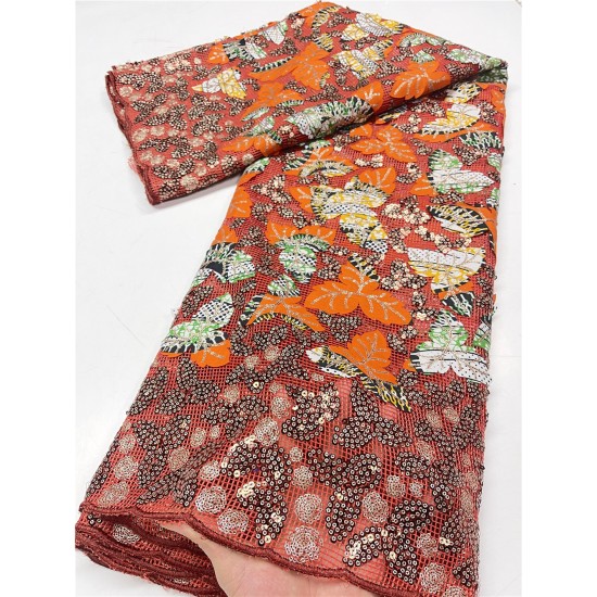 XIYA Lace Fabric Ankara Print Wax With Mesh Lace Mix Nigeria French Tulle Beautiful African Lace Fabric High Quality 3879B XIYA Lace Fabric Ankara Print Wax With Mesh Lace Mix Nigeria French Tulle Beautiful African Lace Fabric High Quality 3879B