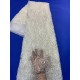 White Embroidery African Mesh Lace Fabric Handmade Lace Fabric Flower Pattern Beaded Lace Fabric Is Nigerian Net Lace ZX4649 White Embroidery African Mesh Lace Fabric Handmade Lace Fabric Flower Pattern Beaded Lace Fabric Is Nigerian Net Lace ZX4649
