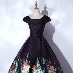 Black Quinceanera Dresses 2021 Quinceanera Gown Lace Top Party Dress Classic Princess Ball Gown Robe De Bal Vestidos