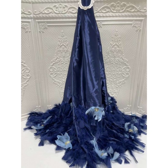 Grey Purple Pink Gold Blue Wine Red Lace Fabric with Chiffon lace African Satin Fabric Silk Material For Women Dress 5 yards
