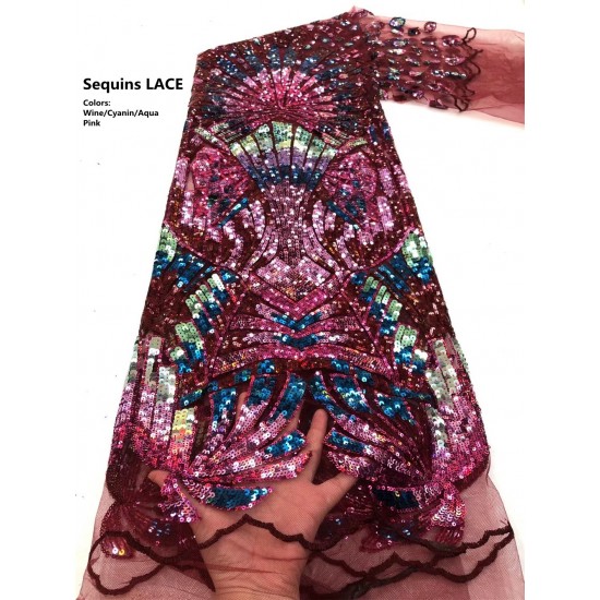 XIYA Green Lace Fabric 2021 High Quality Lace Nigerian Lace Fabric For Women Dress African Tulle Lace With Sequins NI4684 XIYA Green Lace Fabric 2021 High Quality Lace Nigerian Lace Fabric For Women Dress African Tulle Lace With Sequins NI4684