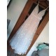 Lace Wedding Dress Princess V-cut 3D Appliques Beach Boho Mother Daughter Clothing Sleeveless Wedding Dress After Lace Wedding Dress Princess V-cut 3D Appliques Beach Boho Mother Daughter Clothing Sleeveless Wedding Dress After