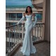 Elegant Satin Mermaid Wedding Dress with Pleat Strapless White Bridal Gowns Slim Fit Custom Made vestido de novia Elegant Satin Mermaid Wedding Dress with Pleat Strapless White Bridal Gowns Slim Fit Custom Made vestido de novia