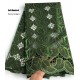 5 yards Army green Soft Handcut organza lace Cutout holed African big lace fabric with sequins Nigerian sewing wear clothes 5 yards Army green Soft Handcut organza lace Cutout holed African big lace fabric with sequins Nigerian sewing wear clothes