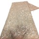 2021 African Sequins Lace Fabric Handmade Sequin Lace Fabric Embroidery French Lace Fabrics For Wedding Evening Party Dress 2021 African Sequins Lace Fabric Handmade Sequin Lace Fabric Embroidery French Lace Fabrics For Wedding Evening Party Dress