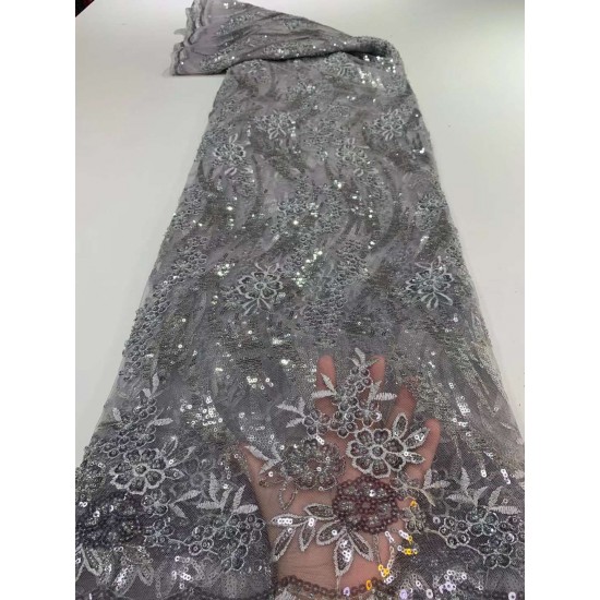 New Peach Pink Gold Nigerian Lace Fabric African Tulle Lace Fabric French Lace Fabric High Quality 5 Yards For Party Dress New Peach Pink Gold Nigerian Lace Fabric African Tulle Lace Fabric French Lace Fabric High Quality 5 Yards For Party Dress