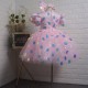 Christening Baby Pink Dresses Pink Sequine Bling Dressess Light Green Sequin Girls Party Pageant Dresses With Headpiece Christening Baby Pink Dresses Pink Sequine Bling Dressess Light Green Sequin Girls Party Pageant Dresses With Headpiece
