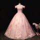 Quinceanera Dress 2021 Short Sleeve Off The Shoulder Floor-length Ball Gown Vintage Party Prom Quinceanera Dresses Quinceanera Dress 2021 Short Sleeve Off The Shoulder Floor-length Ball Gown Vintage Party Prom Quinceanera Dresses