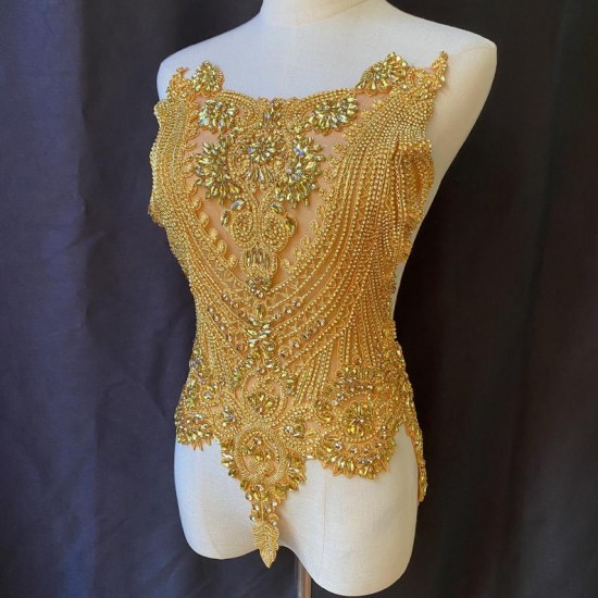 Large Green Rhinestone Bodice Applique Crystal Applique Crystal Bodice Applique For Wedding Dress Bridal Supplies Large Green Rhinestone Bodice Applique Crystal Applique Crystal Bodice Applique For Wedding Dress Bridal Supplies