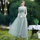 Light Blue 2021 Chiffon Bridesmaid Dresses Off-The-Shoulder Lace Up Bridesmaid Dress Plus Size for Women Wedding Light Blue 2021 Chiffon Bridesmaid Dresses Off-The-Shoulder Lace Up Bridesmaid Dress Plus Size for Women Wedding