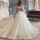 Vestido de Noiva Manga Longa Sexy Wedding Dresses Long Sleeve lace Bride Dress Illusion Princess Wedding Gowns Shiny Tulle Vestido de Noiva Manga Longa Sexy Wedding Dresses Long Sleeve lace Bride Dress Illusion Princess Wedding Gowns Shiny Tulle