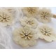 100 pcs Purple 3d Florals Motif Applique Heavy Bead Organza Lace Applique With Rhinestone 100 pcs Purple 3d Florals Motif Applique Heavy Bead Organza Lace Applique With Rhinestone