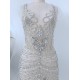 Super Large Silver Luxury Rhinestone Bodice Crystal Applique Heavy Bead Handmade Bodice Patch Haute Couture Prom Bridal Super Large Silver Luxury Rhinestone Bodice Crystal Applique Heavy Bead Handmade Bodice Patch Haute Couture Prom Bridal