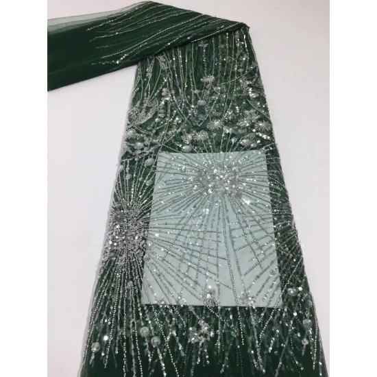 (5yards/pc) High quality gradient purple African party tulle lace with tube beads and sequins embroidery French net lace (5yards/pc) High quality gradient purple African party tulle lace with tube beads and sequins embroidery French net lace