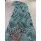 African Lace Fabric With Sequins white 2021 French Lace Fabric Embroidery Nigerian Tulle Lace For Party Dress African Lace Fabric With Sequins white 2021 French Lace Fabric Embroidery Nigerian Tulle Lace For Party Dress
