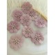 100 pcs Purple 3d Florals Motif Applique Heavy Bead Organza Lace Applique With Rhinestone 100 pcs Purple 3d Florals Motif Applique Heavy Bead Organza Lace Applique With Rhinestone