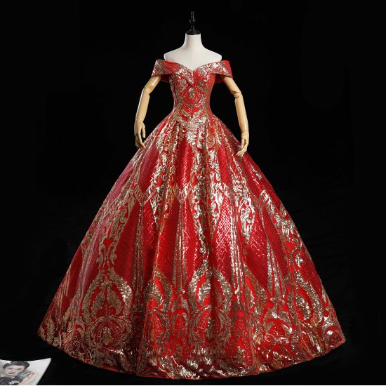 Muslim Dress Luxury Sequin Party Dress Vintage Prom Dress Classic Quinceanera Dress Robe De Bal Vestidos Customize Style Muslim Dress Luxury Sequin Party Dress Vintage Prom Dress Classic Quinceanera Dress Robe De Bal Vestidos Customize Style