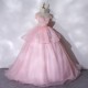 Pink Quinceanera Dresses 2021 Party Dress Off The Shoulder Luxury Lace Prom Dress Classic Ball Gown Customize Vestidos Pink Quinceanera Dresses 2021 Party Dress Off The Shoulder Luxury Lace Prom Dress Classic Ball Gown Customize Vestidos