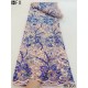 HFX Latest African Embroidery Tulle Lace Fabric 2021 High Quality French Lace Luxury Sequins Mesh Fabric For Wedding Dress HFX Latest African Embroidery Tulle Lace Fabric 2021 High Quality French Lace Luxury Sequins Mesh Fabric For Wedding Dress