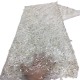 2021 African Sequins Lace Fabric Handmade Sequin Lace Fabric Embroidery French Lace Fabrics For Wedding Evening Party Dress 2021 African Sequins Lace Fabric Handmade Sequin Lace Fabric Embroidery French Lace Fabrics For Wedding Evening Party Dress