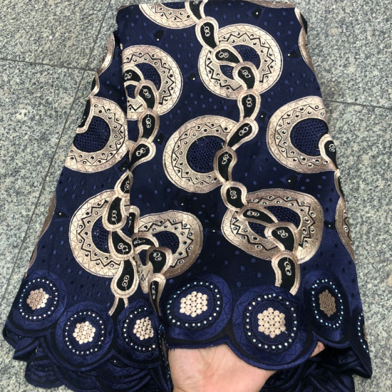 Nigerian Cotton lace fabric high quality lace 2020 swiss voile lace fabric embroidered african dry lace for wedding CP030 Nigerian Cotton lace fabric high quality lace 2020 swiss voile lace fabric embroidered african dry lace for wedding CP030